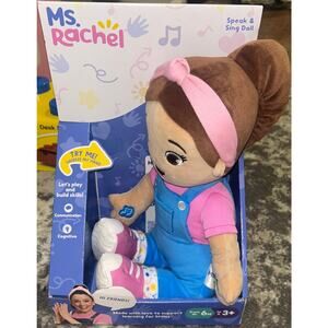 Gund Ms. Rachel Official Speak & Sing 16" plush Doll (NWT)